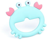 GILIGUMS Silikonové kousátko Crab Teether, mátové, 3m+ - Kousátko