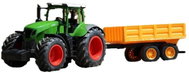 IQ models RC traktor s oranžovým valníkem 1:16, zelený - RC Tractor