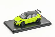 Abrex Škoda Fabia IV RS Rally2 2022 Zelená Mamba 1:43 - Kovový model