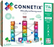 Connetix Tiles Magnetická stavebnice Ball Run Bright Pack 114 ks - Building Set