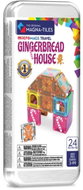 MAGNA-TILES microMAGS Gingerbread House Travel Set 24 Pieces - Building Set