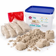 Adam Toys Kinetický písek přírodní 5 kg, nafukovací pískoviště - Kinetic Sand