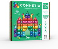 Connetix Tiles Magnetická stavebnice Bright Creative Pack, 104 ks - Building Set