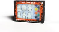 FLEXIO Sádrové figurky k omalování, 6 ks, Halloween - Paintable Figurine