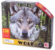 Mikrotrading Puzzle 53 × 39 cm vlk 236 dílků v krabičce - Jigsaw Puzzle