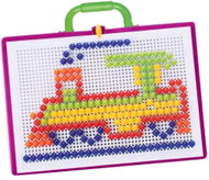 Mikrotrading Mozaika kloboučky 272 ks s tabulkou - Toy Jigsaw Puzzle