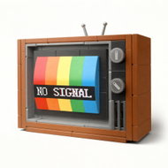 Bavytoy Retro Television Building Set - Building Set