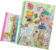 Craft Kreativní kniha módního návrhářství - Flora - Creative Kit