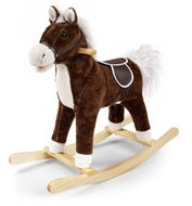 Milly Mally Rocking Horse Teddy Dark Brown - Rocking Horse