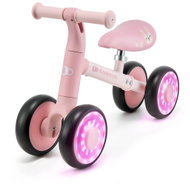Kinderkraft Odrážedlo Cutie Flash Pink se svítícími koly - Balance Bike