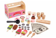 Kruzzel 28136 Dřevěná zmrzlinárna 33 ks - Kids' Play Store