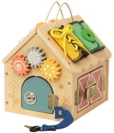 2Kids Toys Activity board Little house natural small - Activity Board