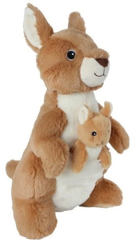 Mikrotrading Take Me Home klokan 32 cm s mládětem - Soft Toy - Main image