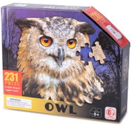Mikrotrading Puzzle 46 × 44 cm sova, 231 dílků - Jigsaw Puzzle
