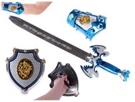 Mikrotrading Sada rytíř meč 56 cm a štít na kartě - Sword