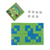 Toybit magnetic building block mat Minecraft Natural 24 × 16cm - Building Set