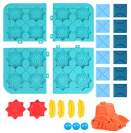 ISO 27963 logical road construction set with car and balls - track 38×38cm - Building Set
