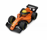 Lena Závodní vůz Formule, oranžová - Toy Car