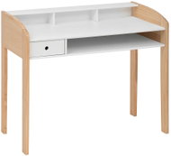 Atmosphera Psací stůl s šuplíkem Natural White 100 × 52 × 85 cm - Kids' Table