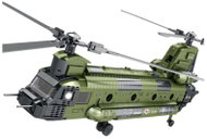 LEAN Toys 28696 CH-47 Chinook transport helicopter building kit, 1451 pieces - Building Set