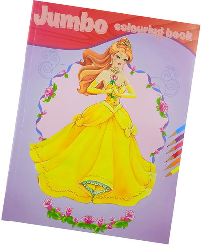 Excellent Maxi Jumbo colouring book Princess Bella - Colouring Book - Main image