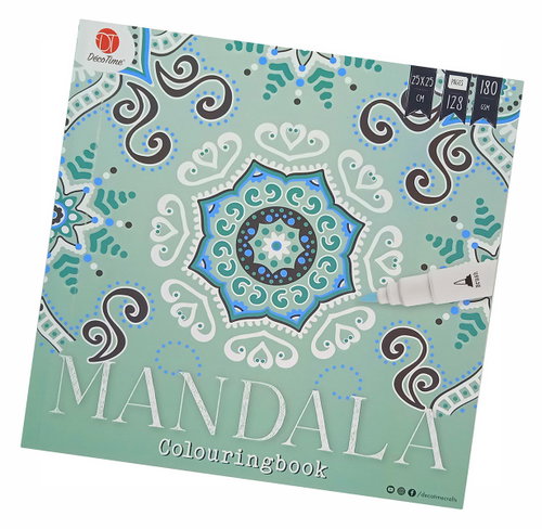 Craft adult colouring book Mandalas - Colouring Book - Main image