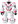 28839 interactive remote control robot with 16 functions, lights and sounds, pink