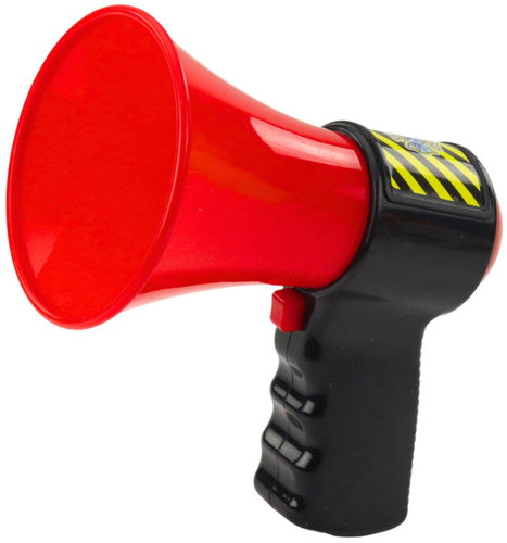 LEAN Toys 28147 Interactive firefighter megaphone with sound effects Main image LEAN Toys 28147 Interactive firefighter megaphone with sound effects - Didactic Toy - Main image
