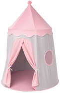 Tulimi foldable castle play tent, grey/pink - Tent for Children