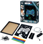 BUKI France 4allKIDS Neonový obrázek GAMEPAD - Creative Kit