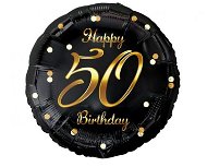 Godan nafukovací balónek foliový 50 let happy birthday narozeniny 45 cm - Balloons