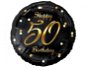 Godan nafukovací balónek foliový 50 let happy birthday narozeniny 45 cm - Balonky