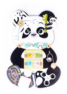 Aga4Kids Montessori wooden board Panda - Activity Board