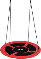 Aga Závěsný houpací kruh 120 cm červený - Houpačka