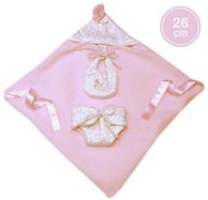 2-piece outfit for baby doll New Born size 26 cm, 308 - Toy Doll Dress