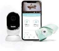 Owlet Monitor Duo - Chytrá ponožka Owlet Smart Sock 3 (Světle zelená) & kamera Owlet Cam 2 (Bílá) - Smart Sock