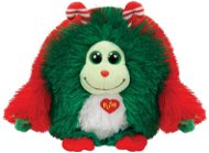 Eden Monstaz stredný červeno-zelený vianočný - Plyšová hračka