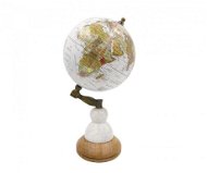 Dekorativní glóbus s mramorovo-dřevěným podstavcem - Globe