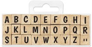 Aladine Alphabet small, wooden - Children’s Stamps