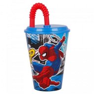 Kelímek s brčkem 430 ml - Spiderman - Kelímek na pití