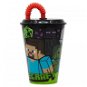 Cup with straw 430 ml - Minecraft - Drinking Cup