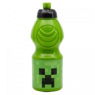 Plastic Minecraft Sports Bottle - Creeper 400ml - Children's Water Bottle