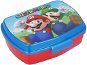 Desiatový box Detský box na desiatu Super Mario – červený/modrý - Svačinový box