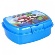 Desiatový box Detský box na desiatu Super Mario – modrý - Svačinový box