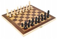 Drevené cestovné šachy 28 × 28 cm - Stolová hra