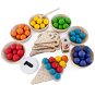 Vzdělávací sada Ulanik Montessori dřevěná hračka “Sweet counting. Big” - Vzdělávací sada