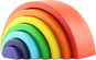 Ulanik Montessori dřevěná hračka "Rainbow" - Vzdělávací sada