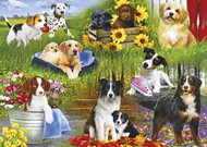 Gibsons Playful Puppies Puzzle 500 pieces - Jigsaw Puzzle