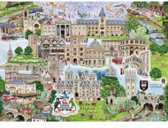 Gibsons Puzzle Oxford 1000 pieces - Jigsaw Puzzle