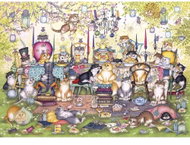 Gibsons Puzzle Tea Party 1000 pieces - Jigsaw Puzzle